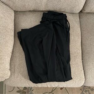 Halara Petite Mid Rise Elastic Waistband Pocket Palazzo Pants